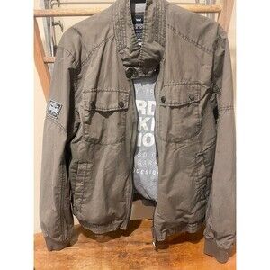 Limited edition Superdry Military Rookie mixed media coat